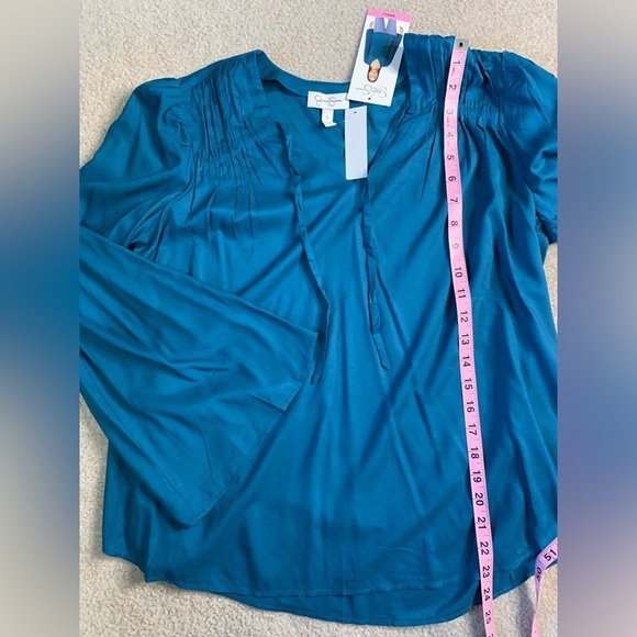 NWT Jessica Simpson Corsair Boho Top Blouse Women Size Small - Picture 5 of 7